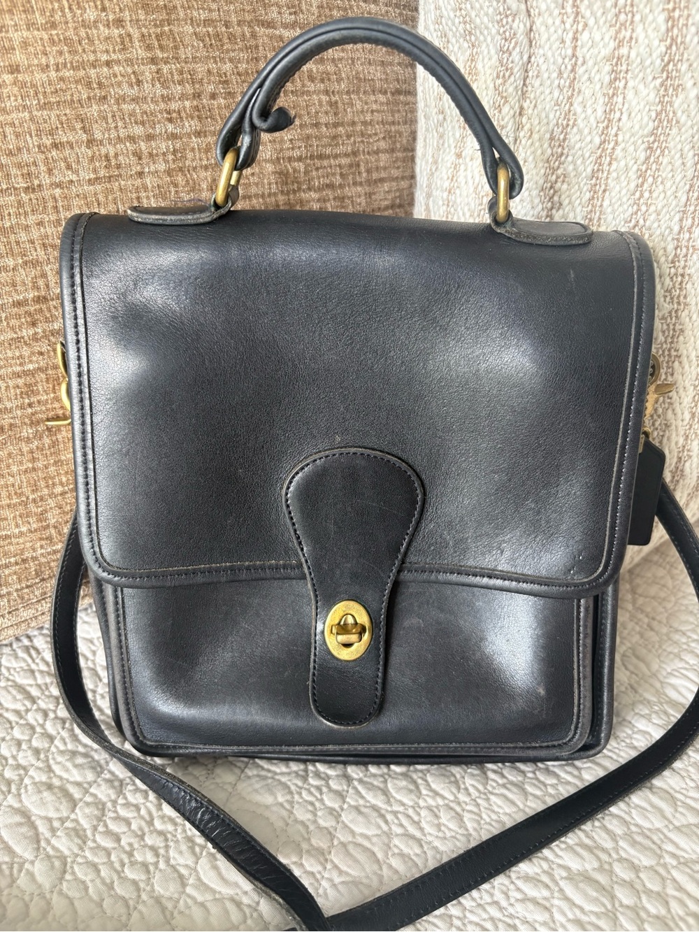 Vintage Coach 5130 Station Purse - Picture 2 of 11